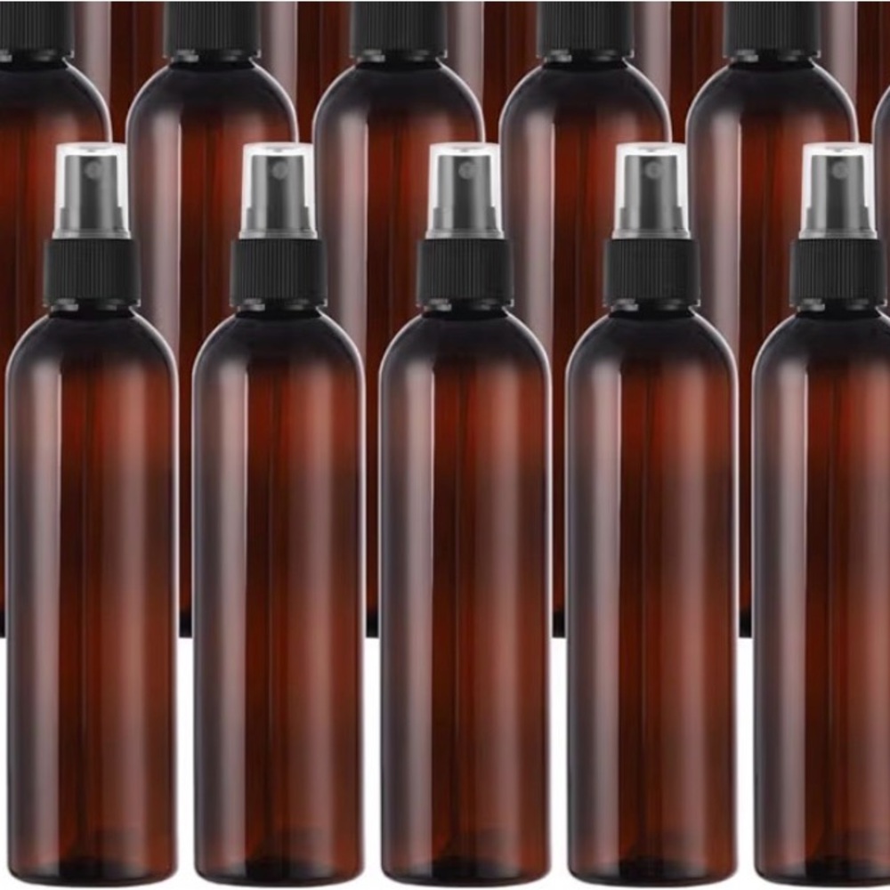 NEW Refillable Plastic Spray Bottles 8oz Set of 10